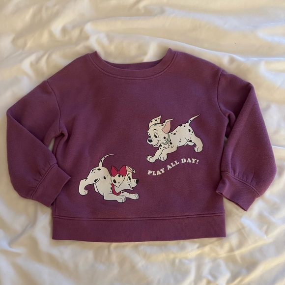 Disney’s 101 Dalmatians by Jumping Beans | Girls Sz 3T “Play All Day” Sweatshirt - Picture 2 of 4